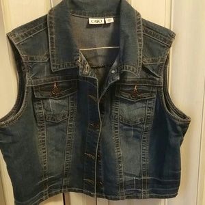 NWOT Cato Jean jacket
